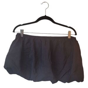 Sunday Retreat Women's Black Ultra Mini Nylon Bubble Skirt Size M